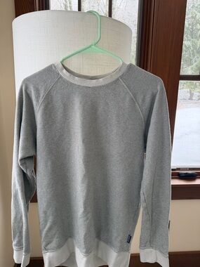 Patagonia Light Gray Men's Crewneck Sweater
